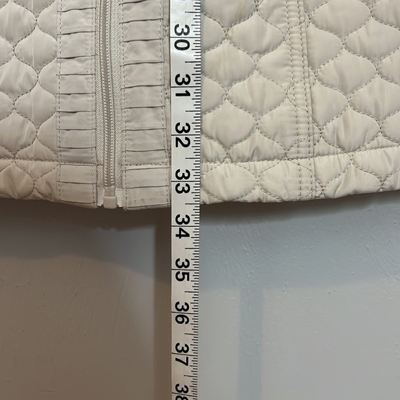 Galley - Silver / White Womens Coat - Medium - Picture 8 of 11